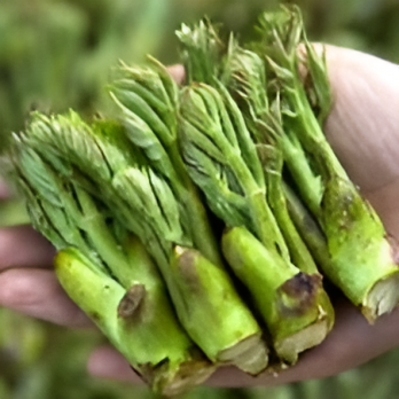 강원더몰,2026년도 (예약판매) 봄철 개두릅 잎